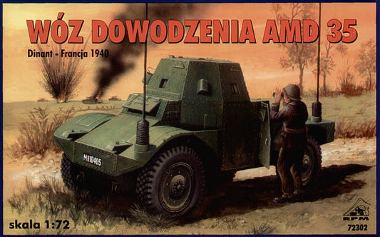 RPM RPM72302 1:72 Command Radio vehicle on AMD35 chassis
