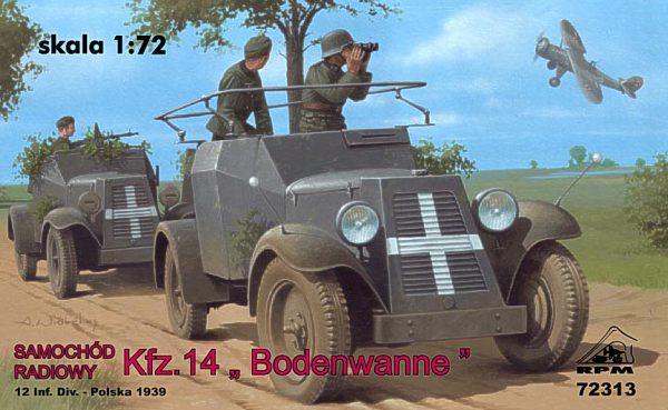 RPM RPM72313 1:72 Radio Car Kfz.14 'Adler'