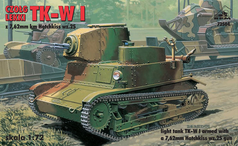 RPM RPM72504 1:72 TK-W I with 7,62mm