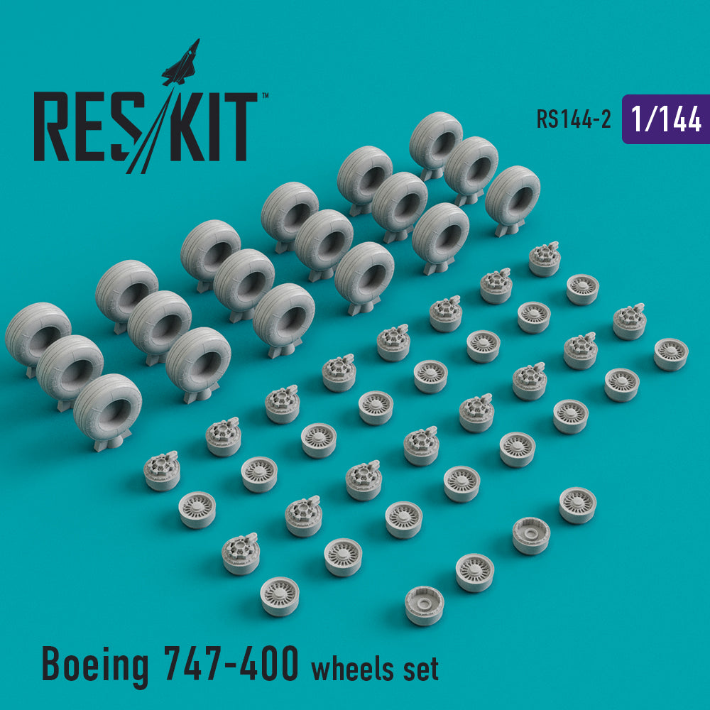 ResKit RS144-0002 1:144 Boeing 747-400 wheels set