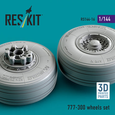 ResKit RS144-0016 1:144 Boeing 777-300 wheels set 3D-Printed