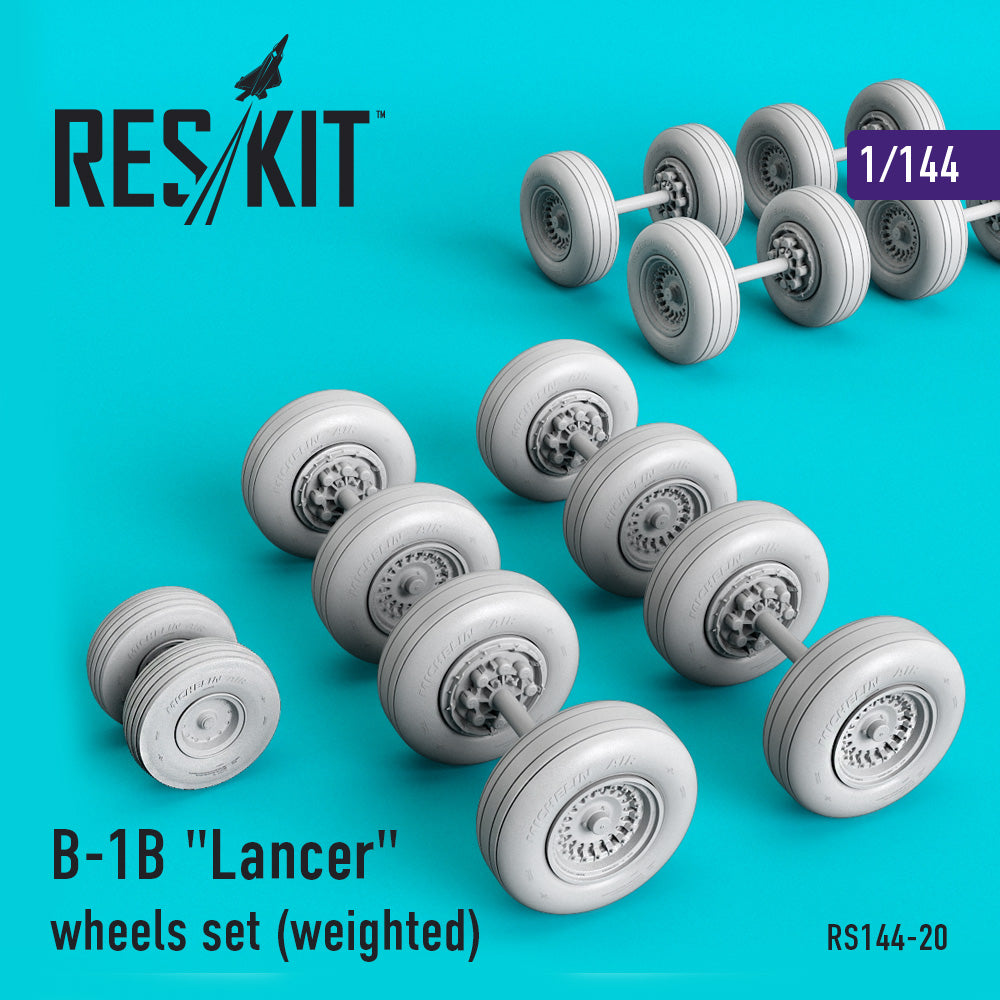 ResKit RS144-0020 1:144 Rockwell B-1B Lancer wheels set