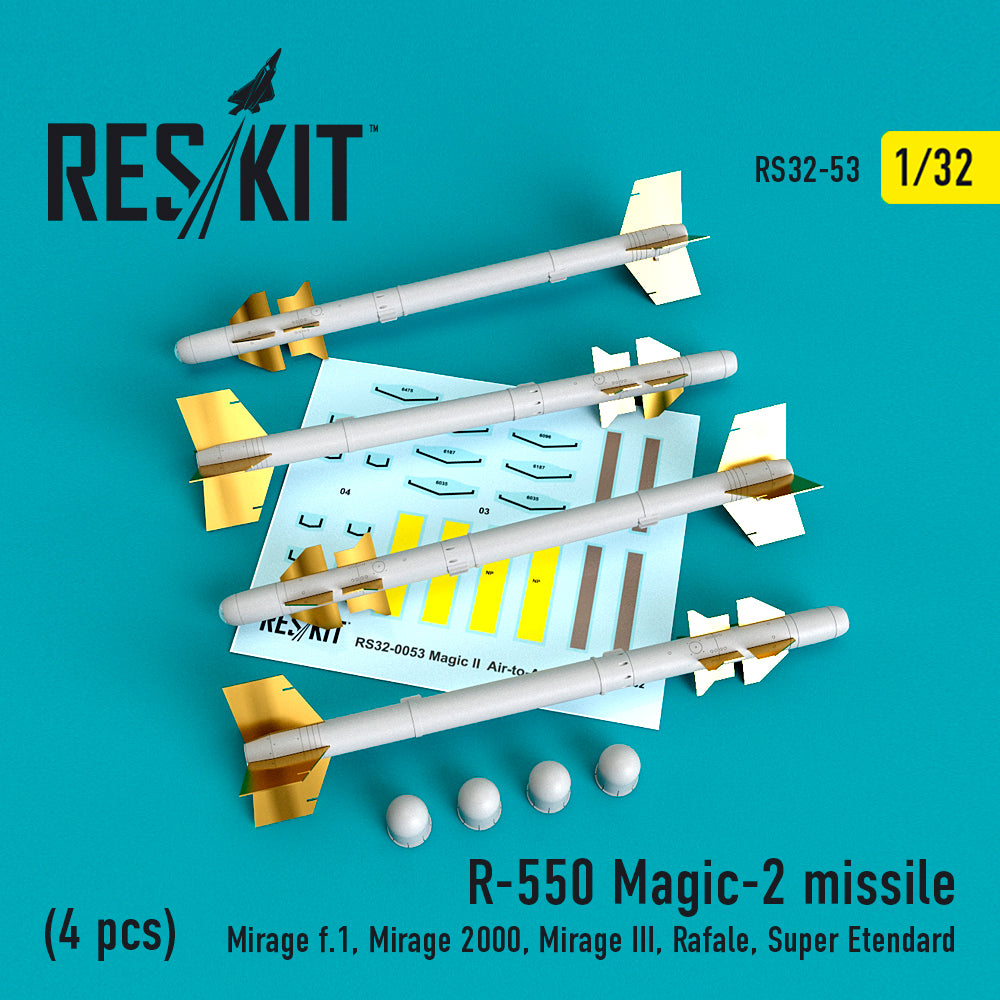ResKit RS32-0053 1:32 R-550 Magic-2 missile