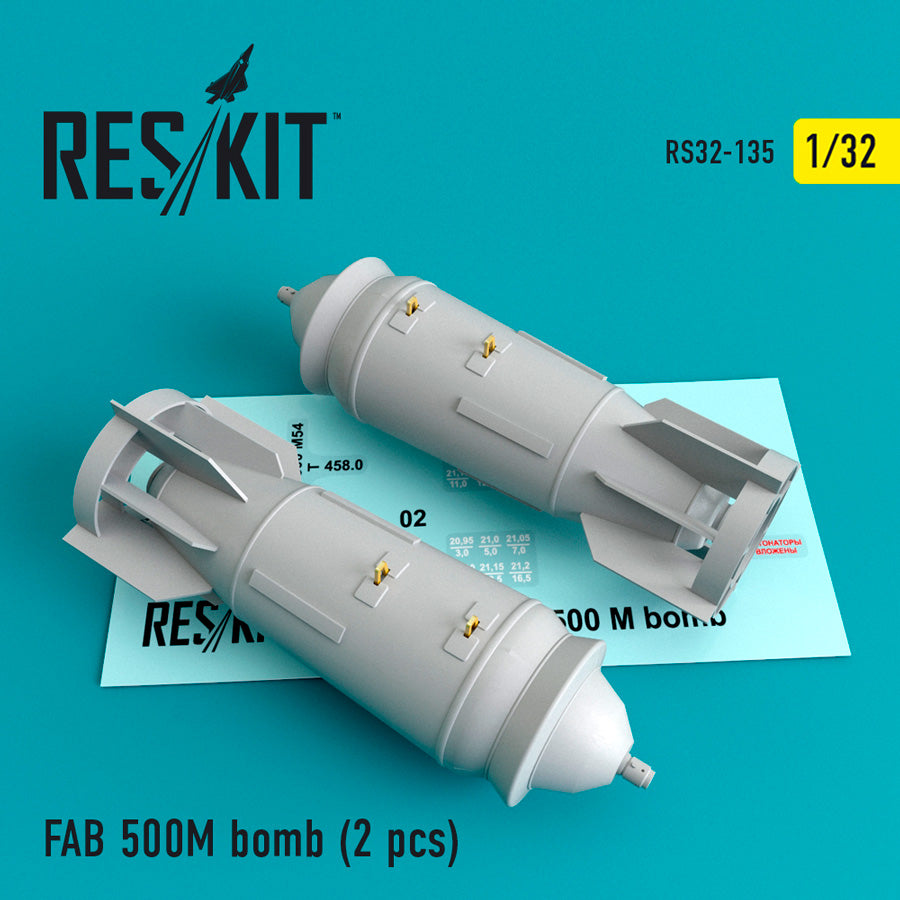 ResKit RS32-0135 1:32 FAB 500 M bomb