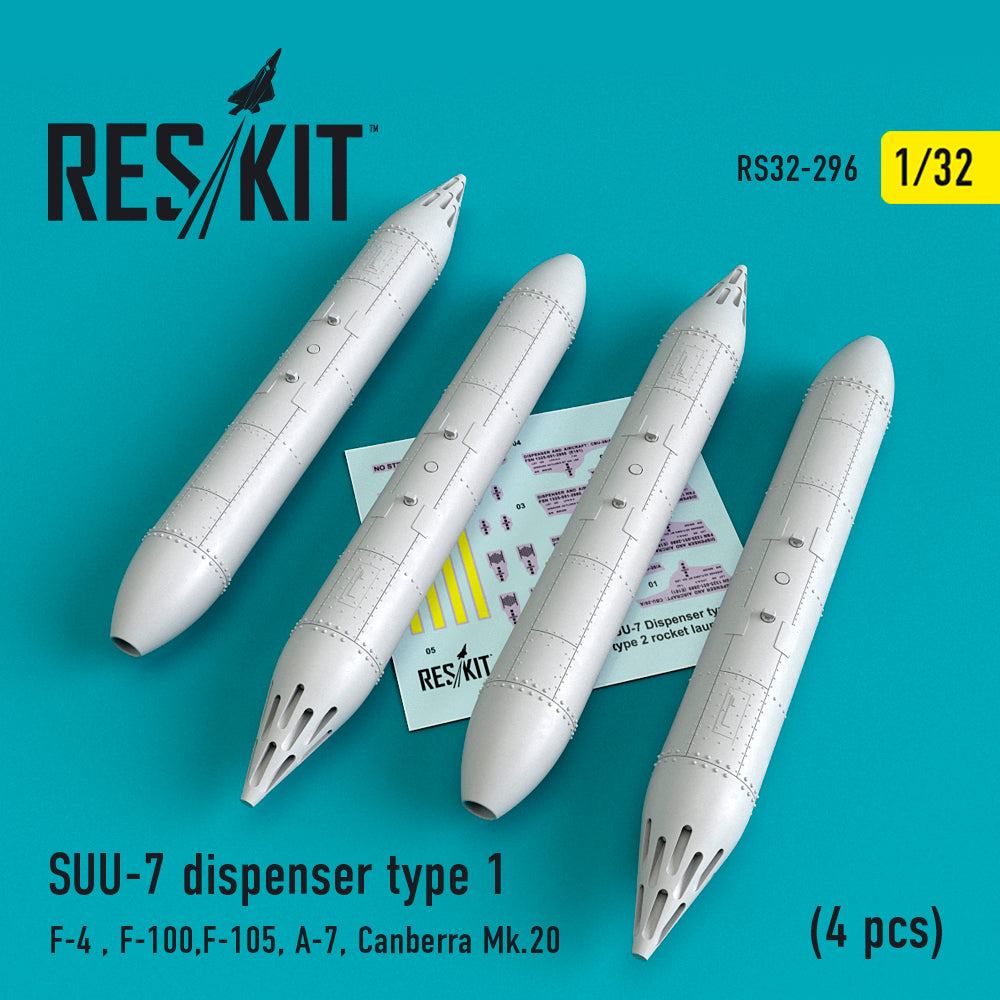 ResKit RS32-0296 1:32 SUU-7 dispenser type 1