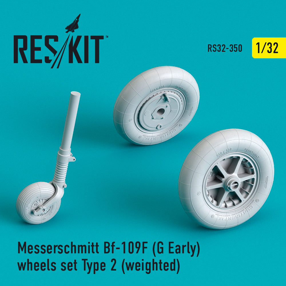 ResKit RS32-0350 1:32 Messerschmitt Bf-109F