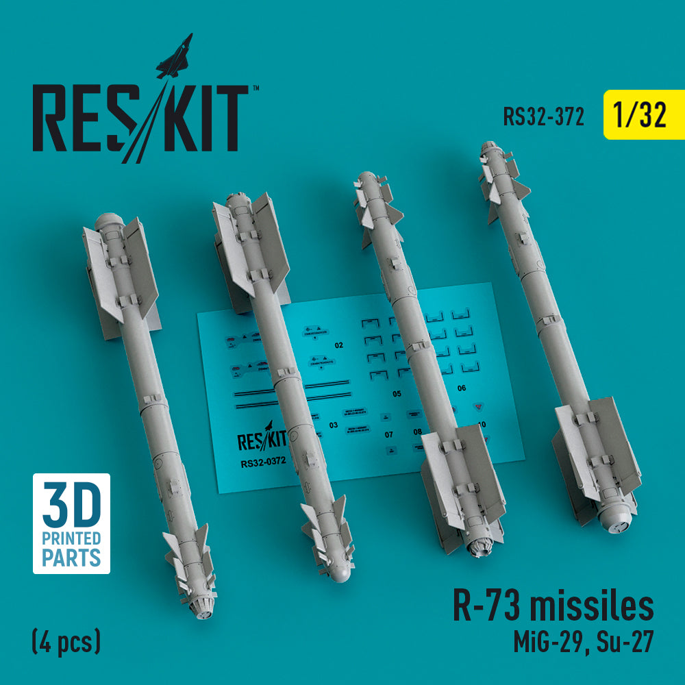 ResKit RS32-0372 1:32 R-73 missiles