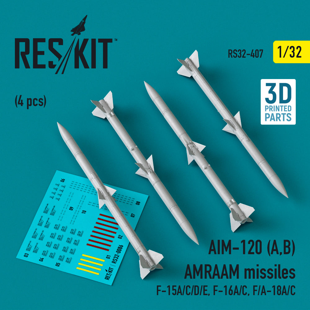 ResKit RS32-0407 1:32 AIM-120