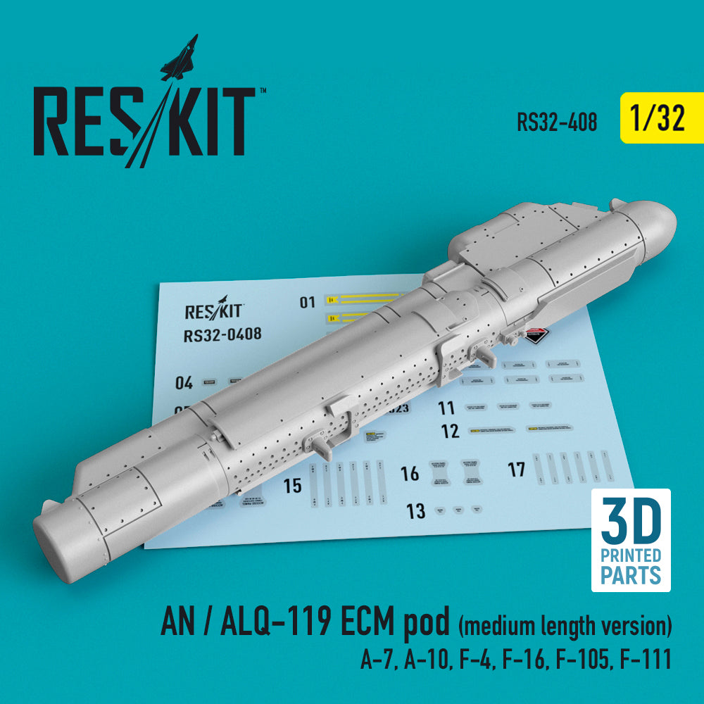 ResKit RS32-0408 1:32 AN / ALQ-119 ECM pod