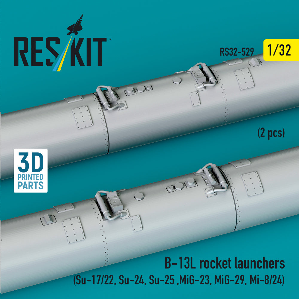 ResKit RS32-0529 1:32 B-13L rocket launchers
