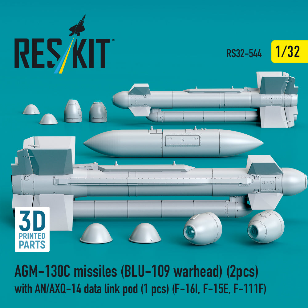 ResKit RS32-0544 1:32 AGM-130C missiles