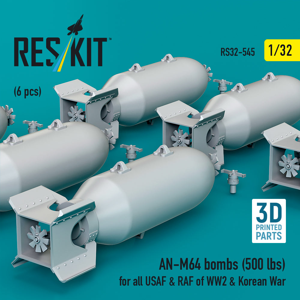 ResKit RS32-0545 1:32 AN-M64 bombs