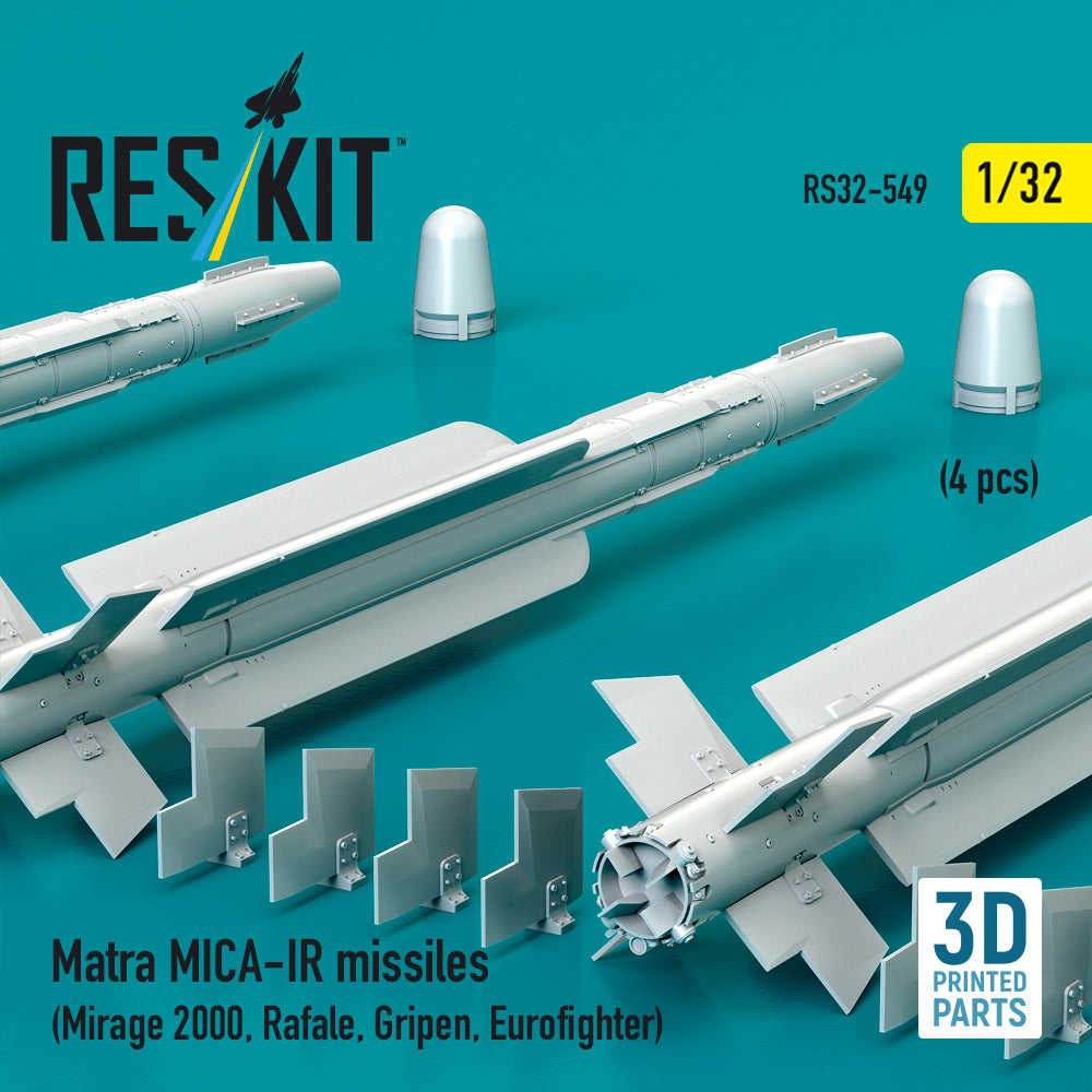 ResKit RS32-0549 1:32 Matra MICA-IR missiles