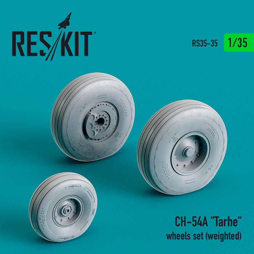 ResKit RS35-0035 1:35 Sikorsky CH-54A Tarhe wheels set