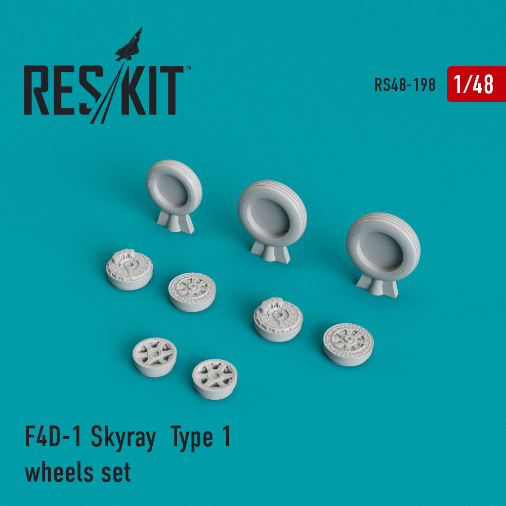ResKit RS48-0198 1:48 Douglas F4D-1 Skyray Type 1