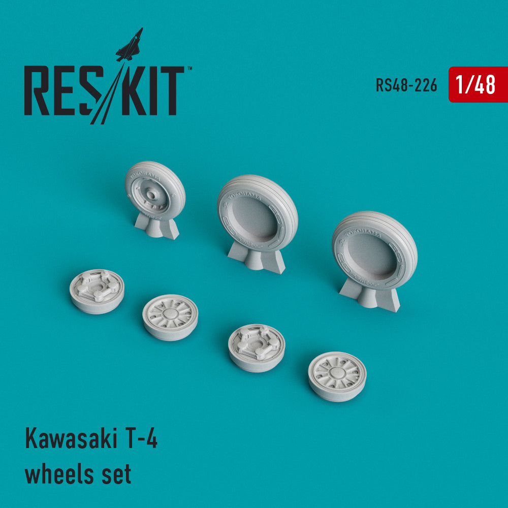 ResKit RS48-0226 1:48 Kawasaki T-4 wheels set
