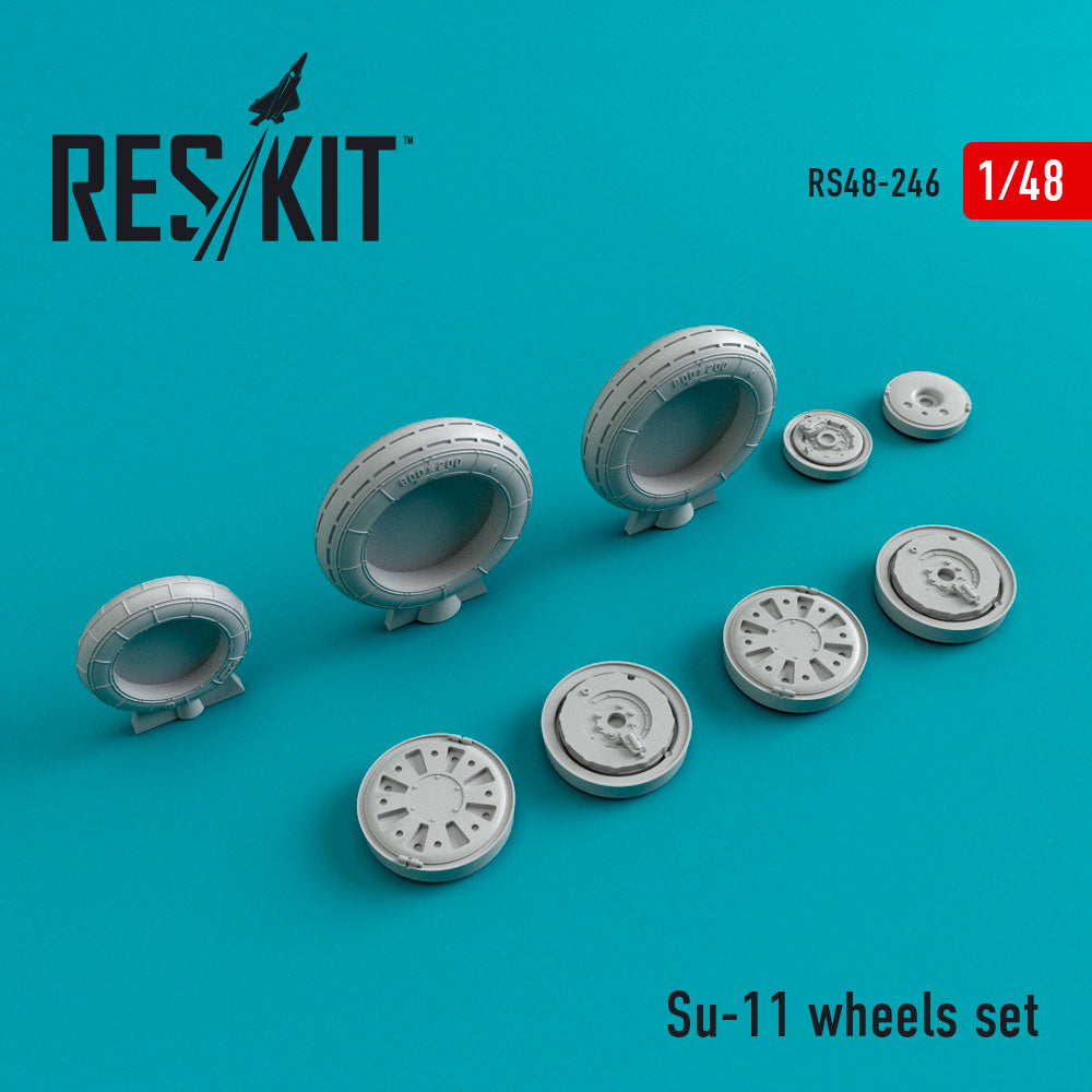 ResKit RS48-0246 1:48 Sukhoi Su-11 wheels set