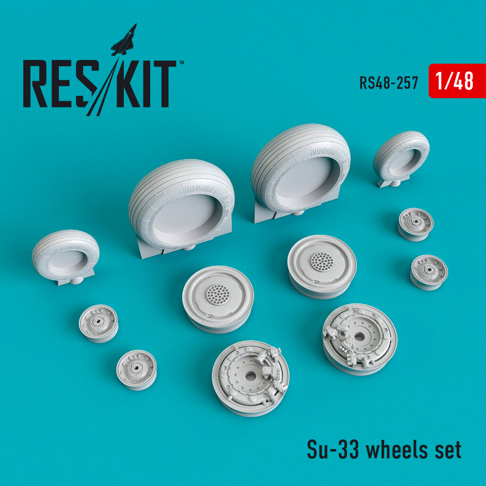 ResKit RS48-0257 1:48 Sukhoi Su-33 wheels set