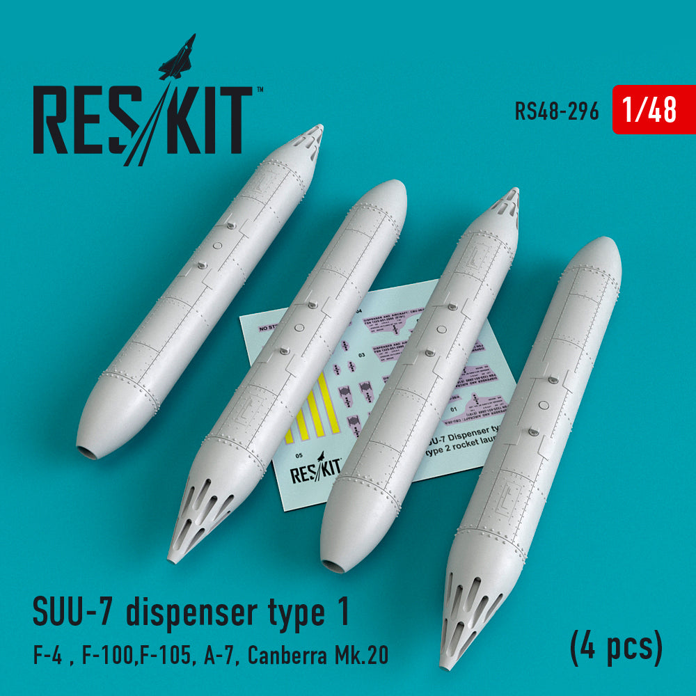 ResKit RS48-0296 1:48 SUU-7 dispenser type 1