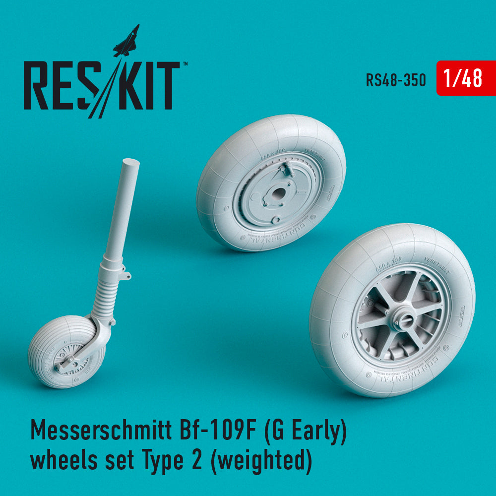 ResKit RS48-0350 1:48 Messerschmitt Bf-109F