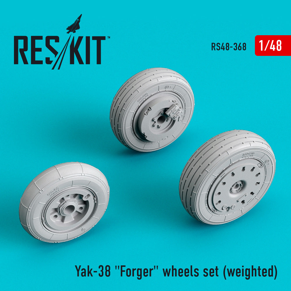 ResKit RS48-0368 1:48 Yakovlev Yak-38 Forger wheels set