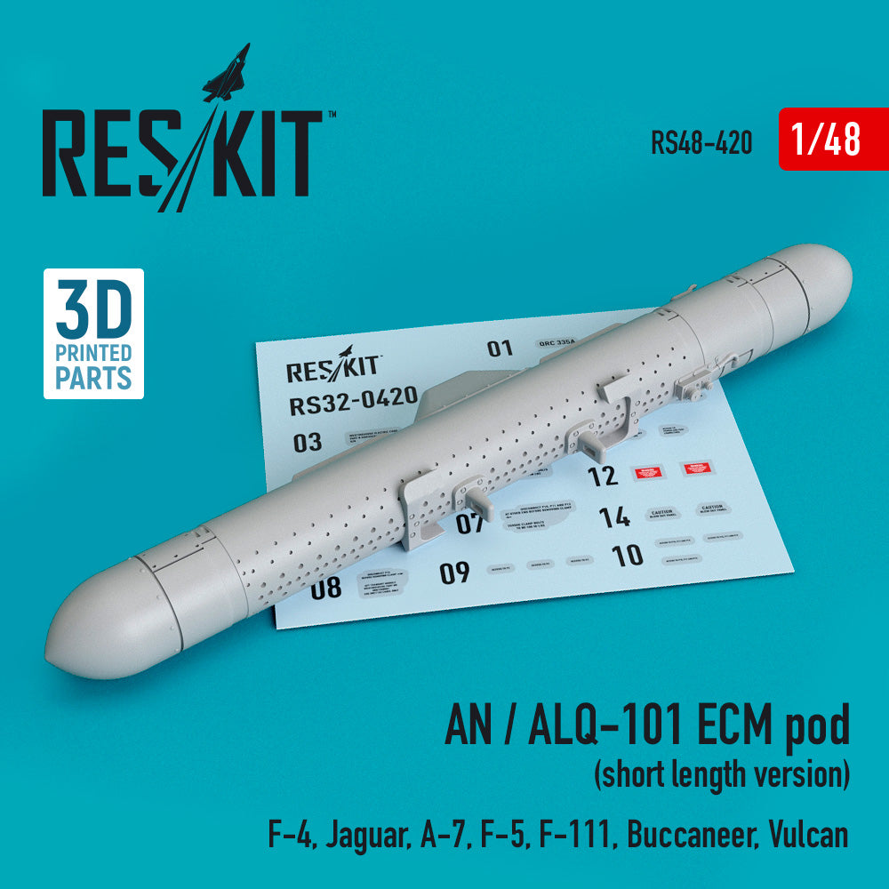 ResKit RS48-0420 1:48 AN / ALQ-101 ECM pod
