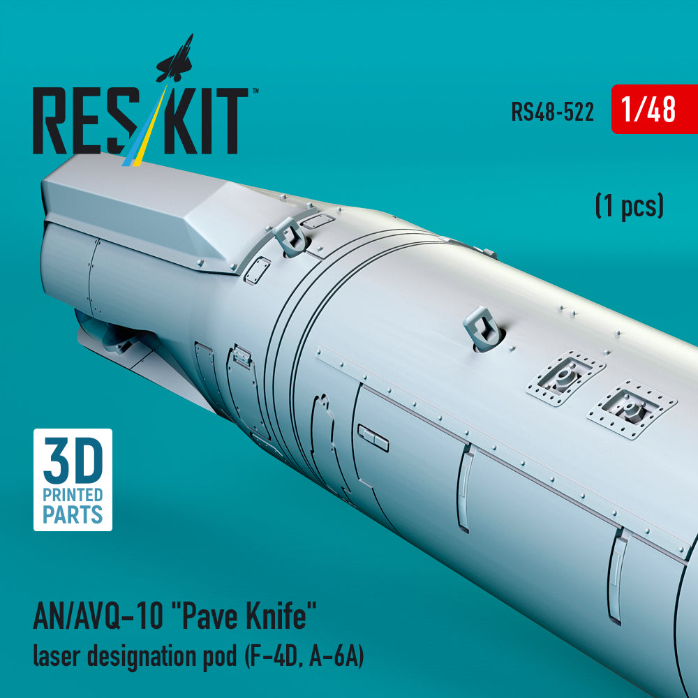 ResKit RS48-0522 1:48 AN/AVQ-10 "Pave Knife" laser designation pod