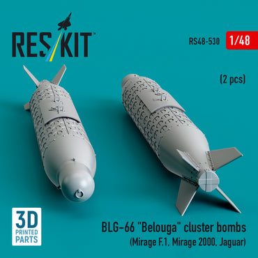 ResKit RS48-0530 1:48 BLG-66 "Belouga" cluster bombs