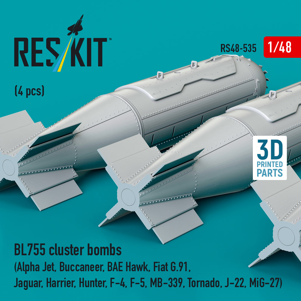 ResKit RS48-0535 1:48 BL755 cluster bombs