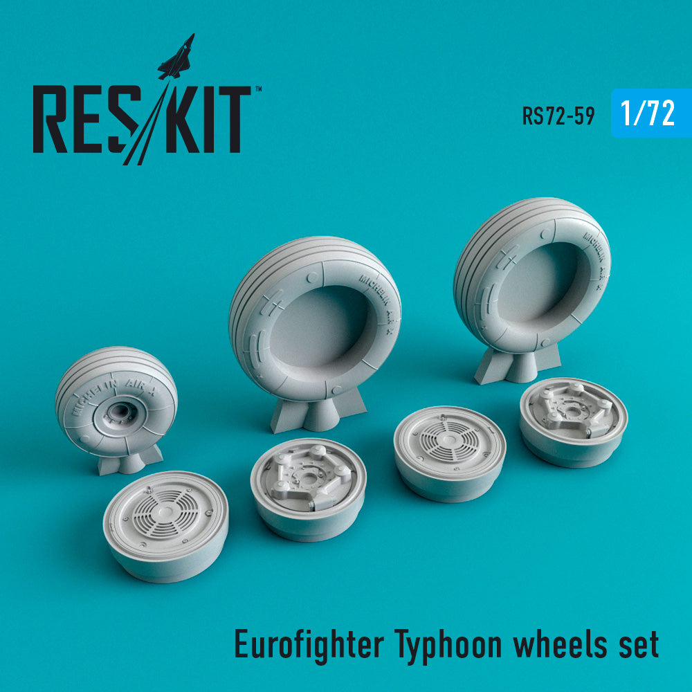 ResKit RS72-0059 1:72 Eurofighter EF-2000A/EF-2000B wheel set