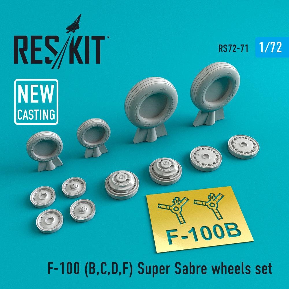 ResKit RS72-0071 1:72 North-American F-100D/F-100F 'Super Sabre'