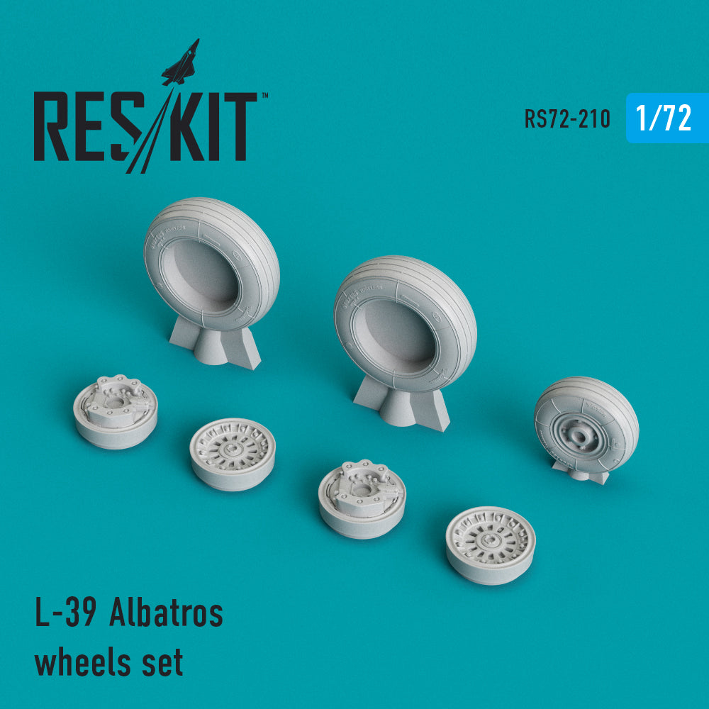 ResKit RS72-0210 1:72 Aero L-39C Albatros wheels set