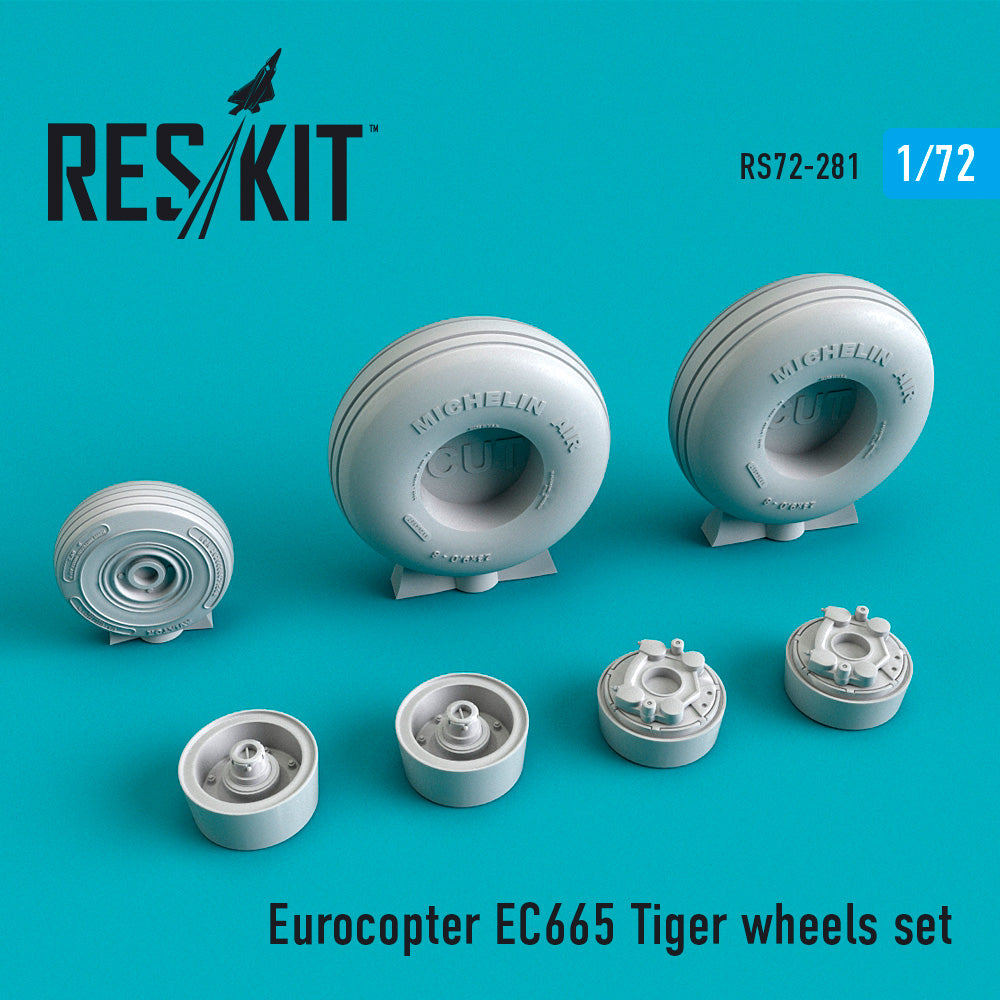 ResKit RS72-0281 1:72 Eurocopter EC665 Tiger UHT wheels set