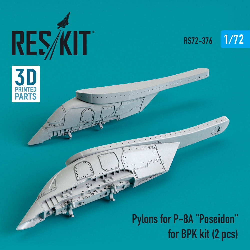 ResKit RS72-0376 1:72 Pylons for Boeing P-8A Poseidon