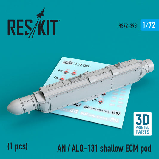 ResKit RS72-0393 1:72 AN / ALQ-131 shallow ECM pod
