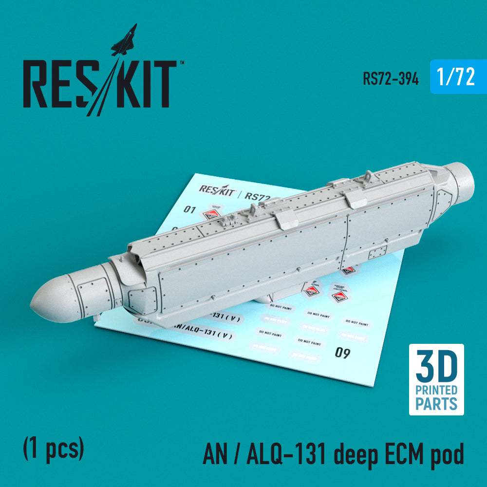 ResKit RS72-0394 1:72 AN / ALQ-131 deep ECM pod