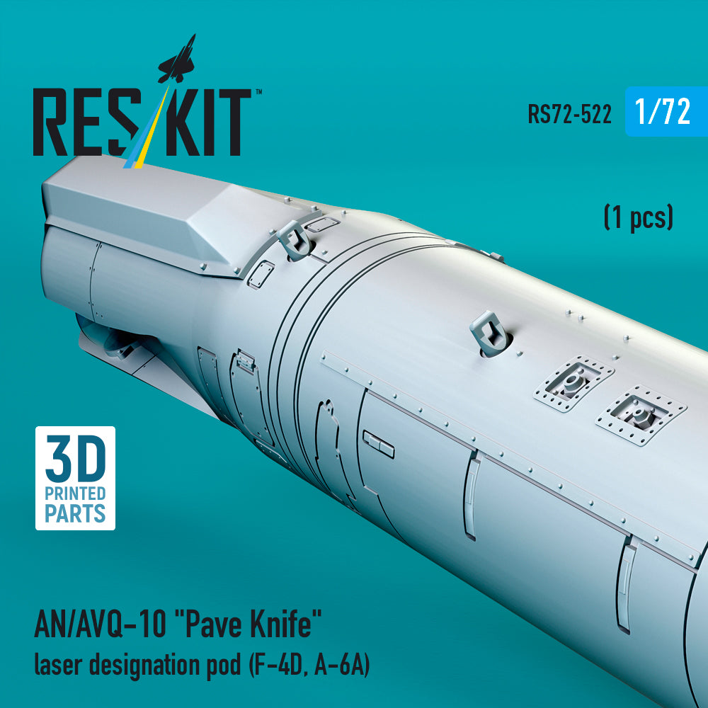 ResKit RS72-0522 1:72 AN/AVQ-10 "Pave Knife" laser designation pod