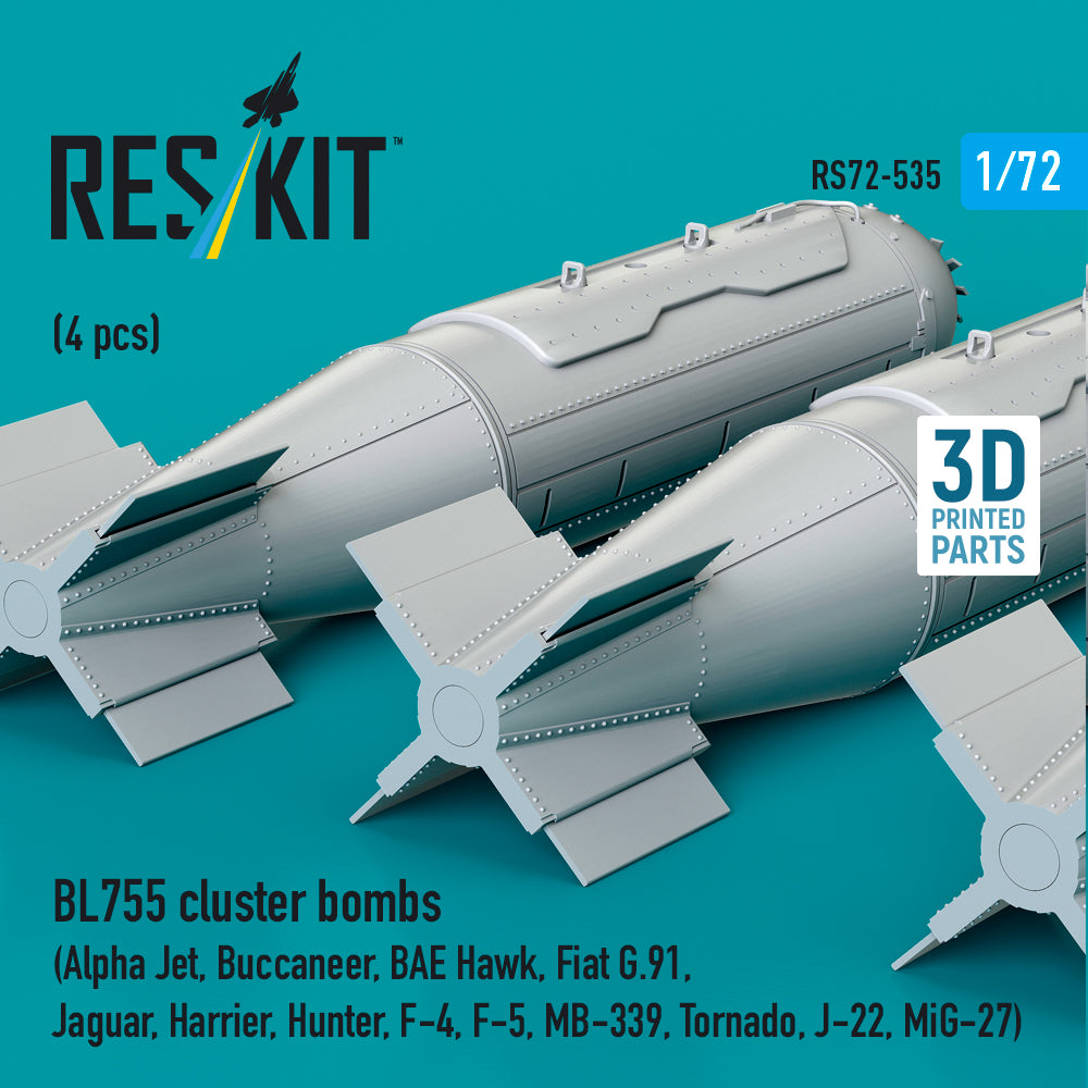 ResKit RS72-0535 1:72 BL755 cluster bombs