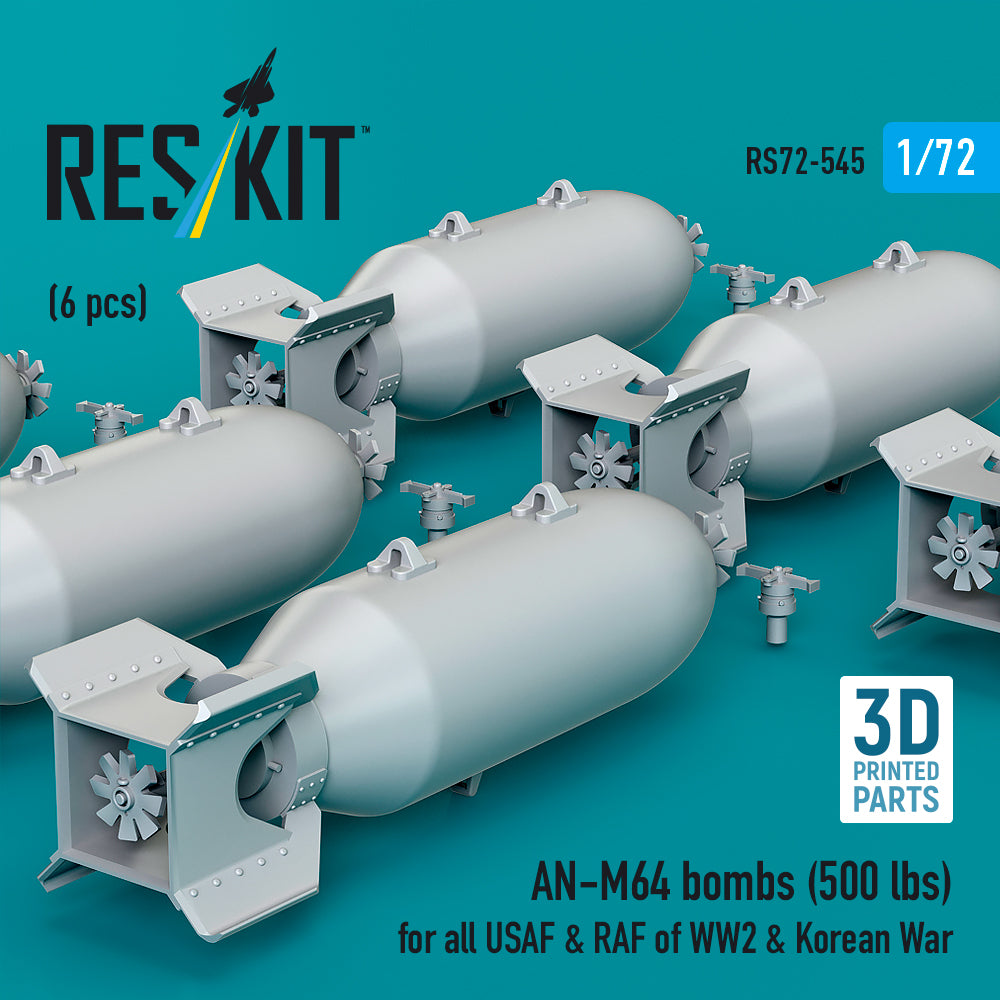 ResKit RS72-0545 1:72 AN-M64 bombs