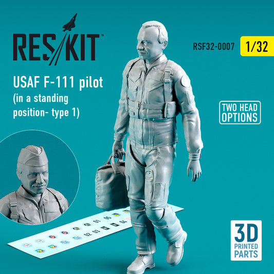 ResKit RSF32-0007 1:32 USAF General-Dynamics F-111 pilot