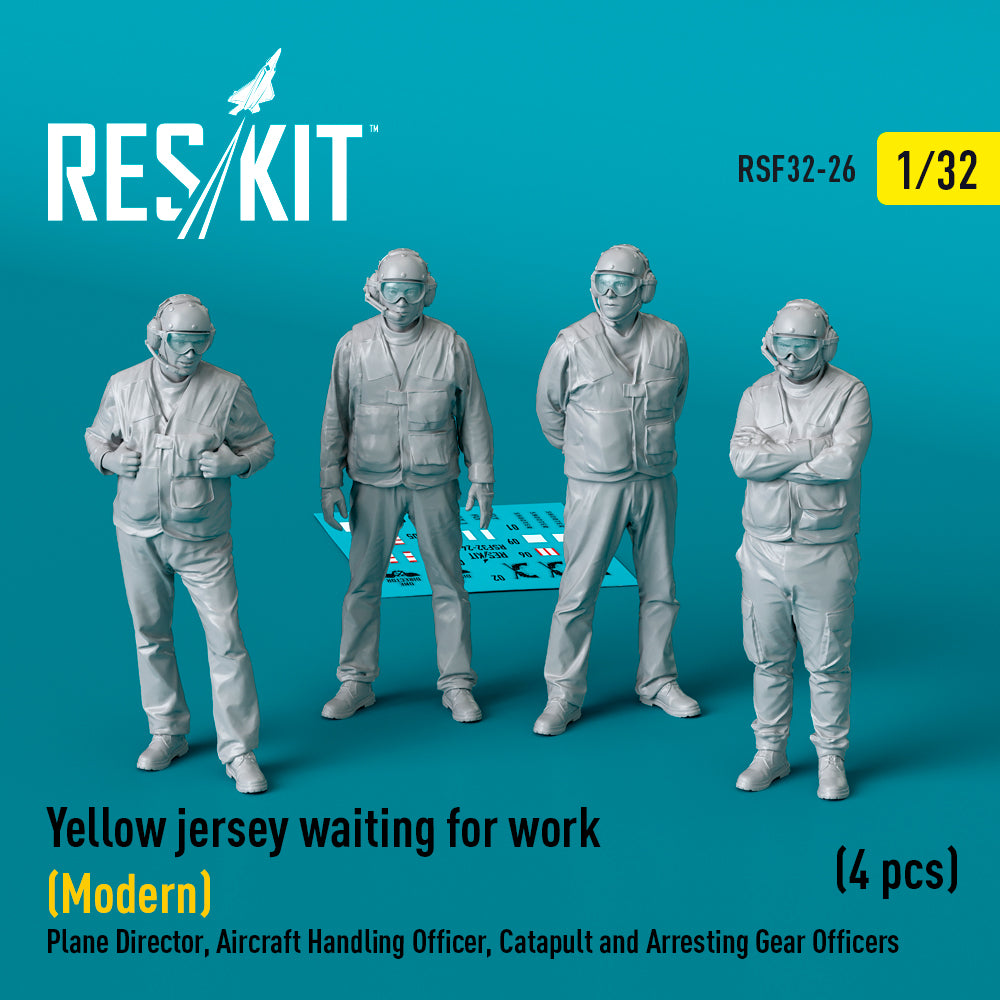 ResKit RSF32-0026 1:32 Yellow jersey waiting for work
