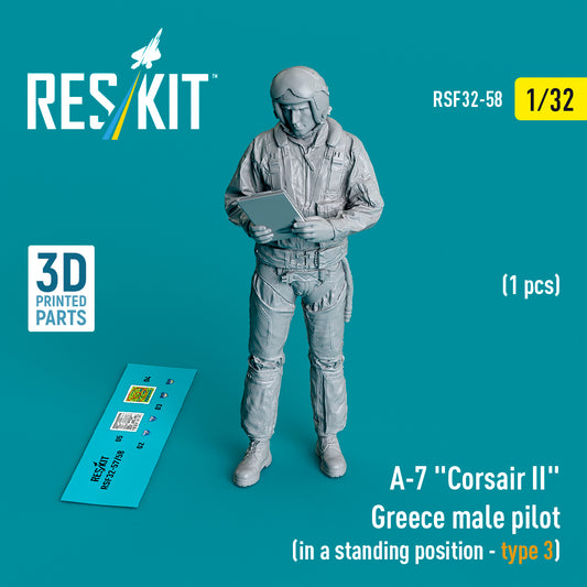 ResKit RSF32-0058 1:32 LTV A-7D/A-7E Corsair II Greece male pilot