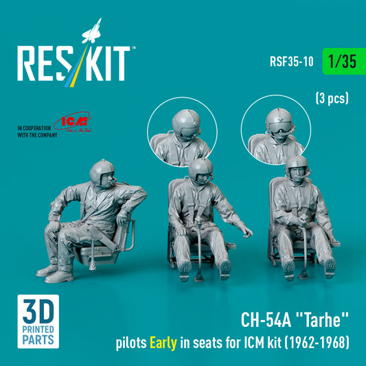 ResKit RSF35-0010 1:35 Sikorsky CH-54A Tarhe pilots Early in seats