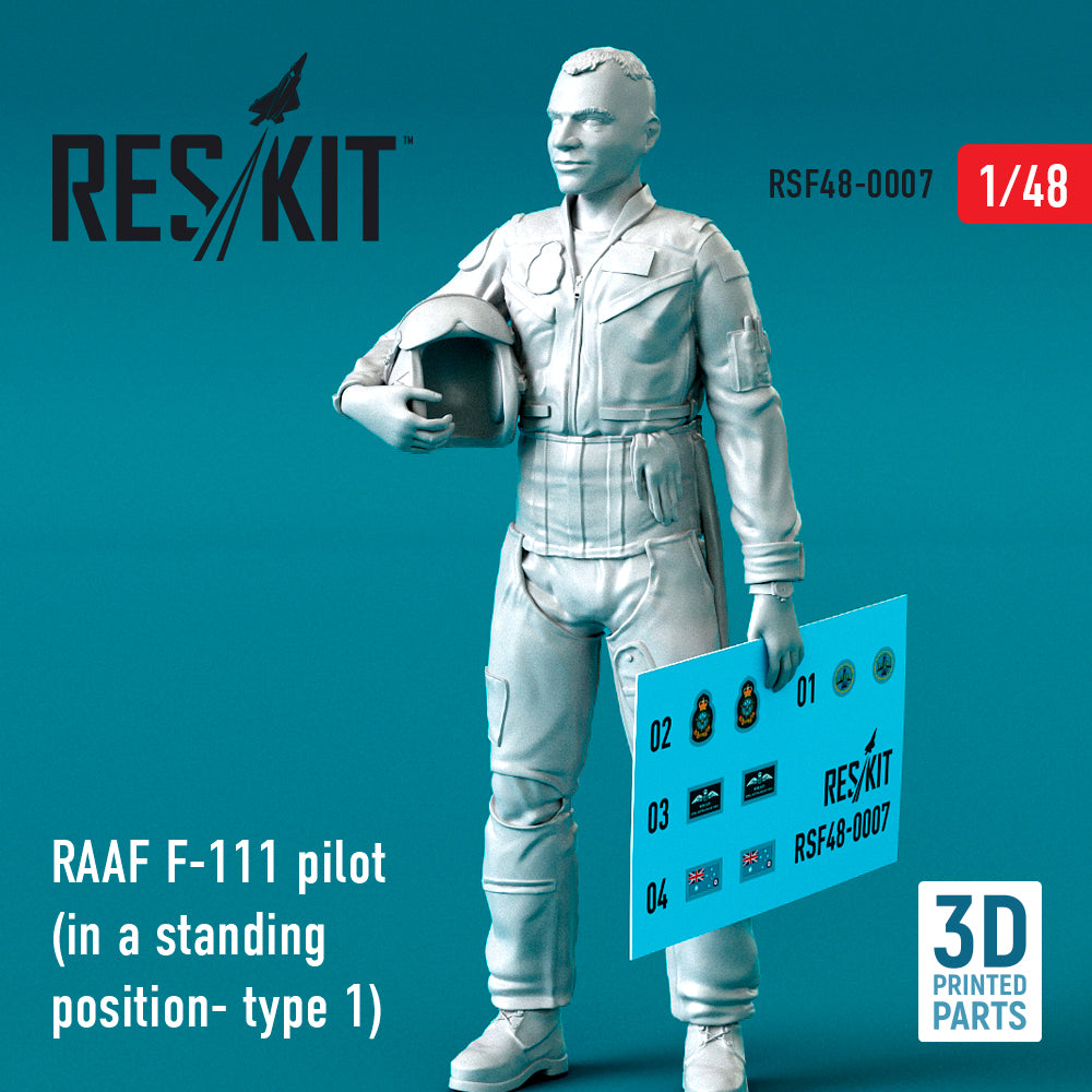 ResKit RSF48-0007 1:48 RAAF General-Dynamics F-111 pilot