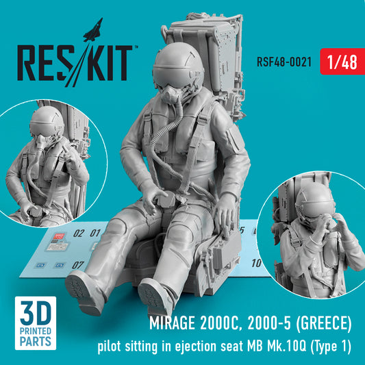 ResKit RSF48-0021 1:48 Dassault_Mirage 2000C 2000-5