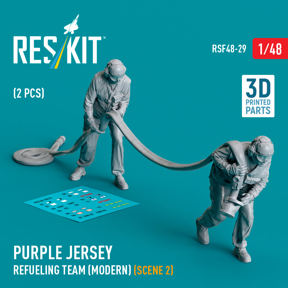 ResKit RSF48-0029 1:48 Purple jersey refuelling team