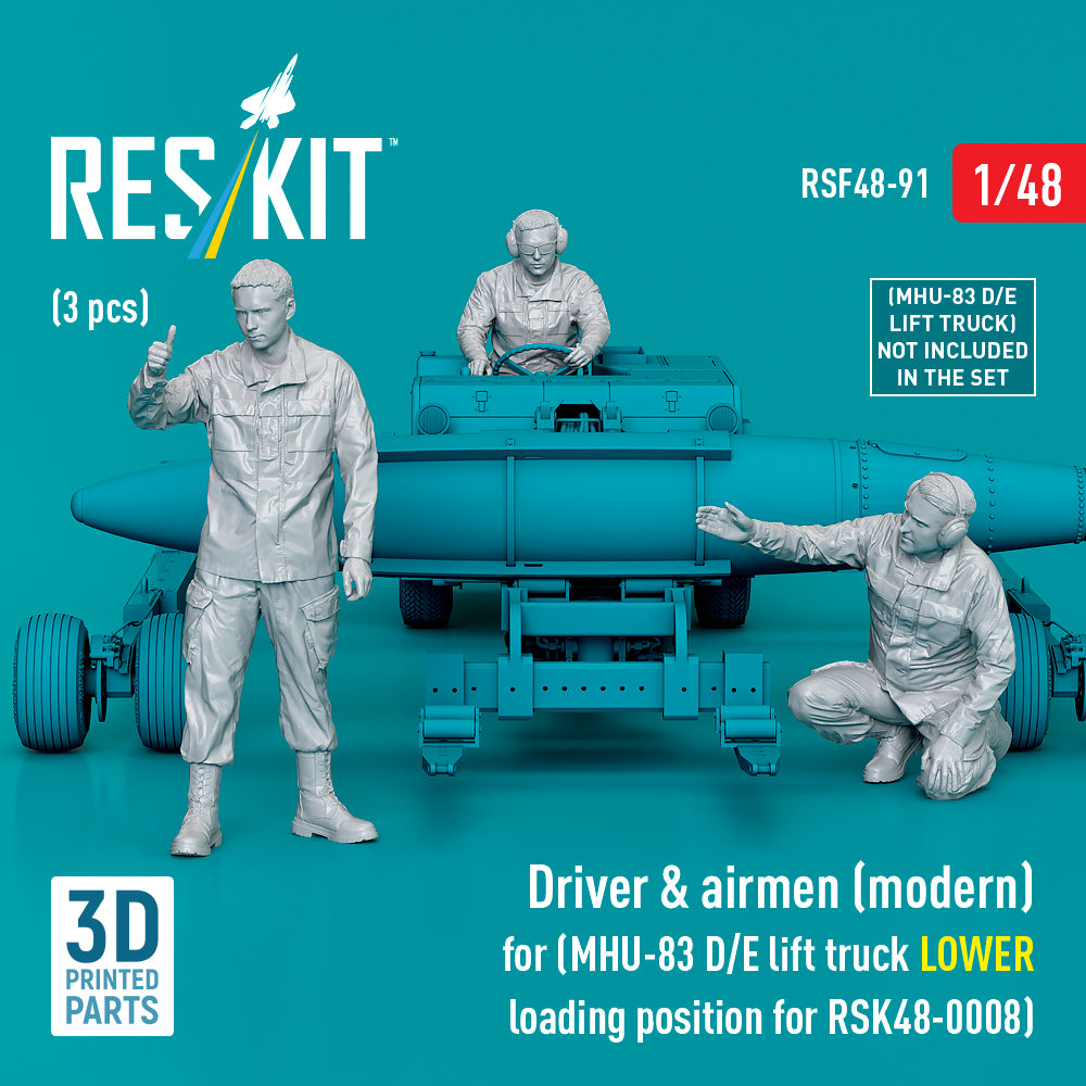 ResKit RSF48-0091 1:48 Driver & airmen