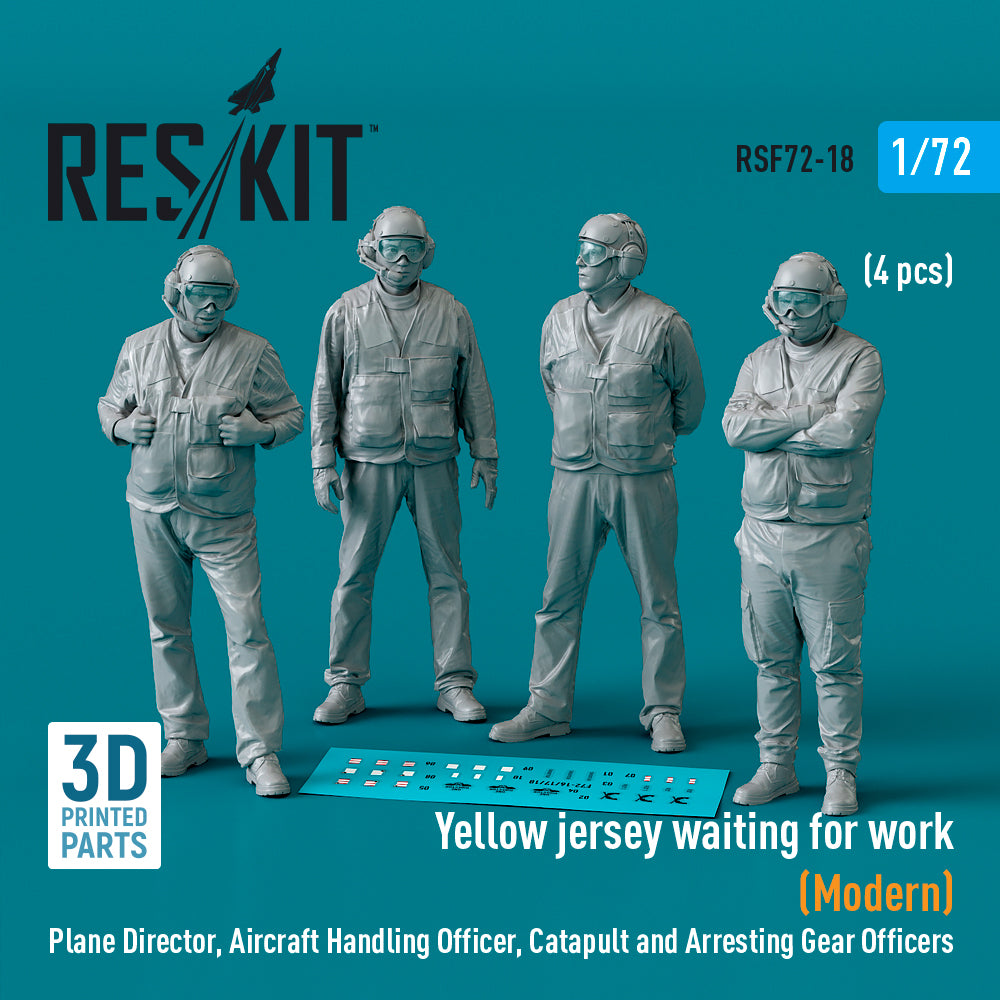 ResKit RSF72-0018 1:72 Yellow jersey waiting for work