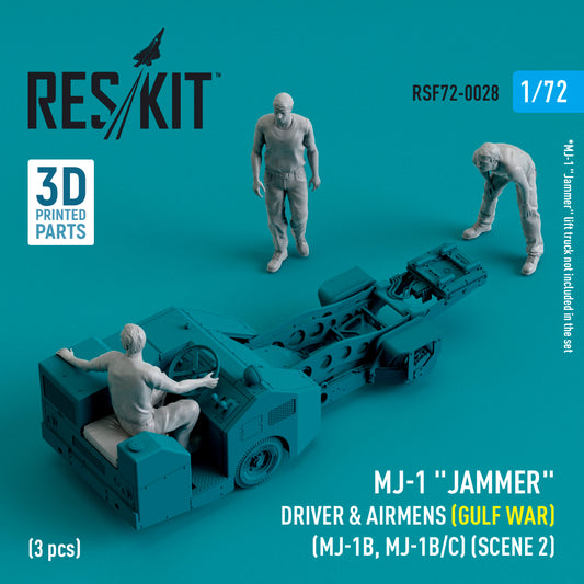 ResKit RSF72-0028 1:72 MJ-1 Jammer Driver & airmens