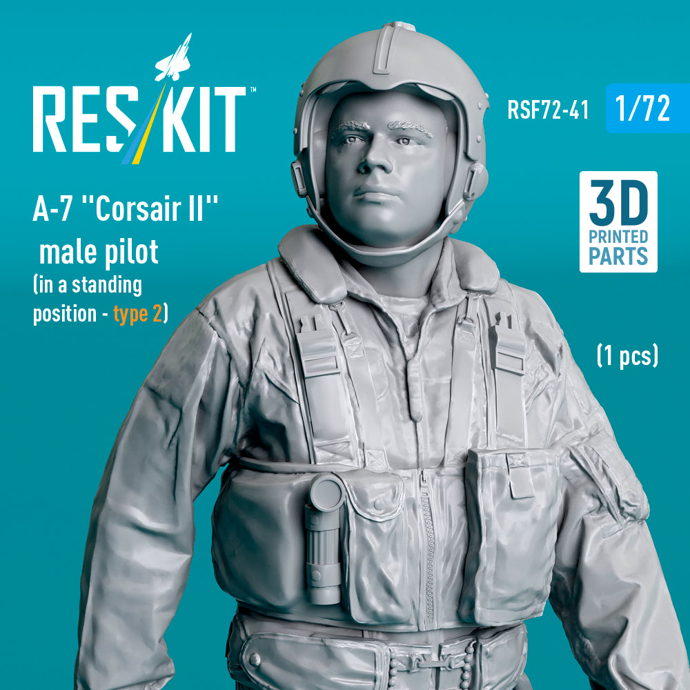ResKit RSF72-0041 1:72 LTV A-7B/A-7D/A-7E Corsair II male pilot